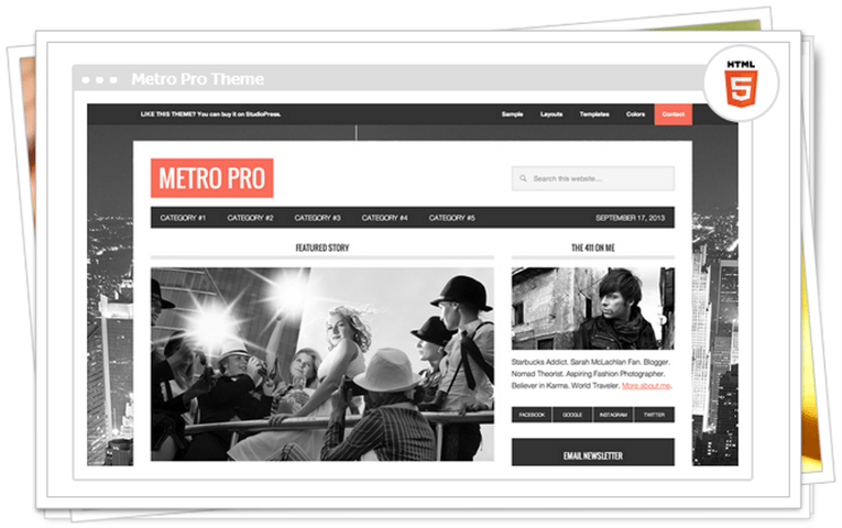 metro pro wordpress theme