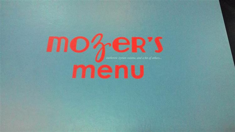 menu hidangan the mozer's