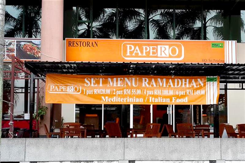 Restoran Papero Seksyen 13 Shah Alam