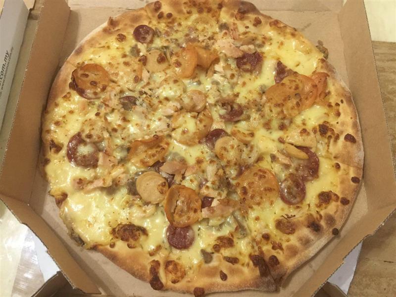daging 7 perasa domino's pizza