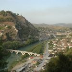 view from berat castle
