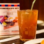 old school steakhouse-ice-lemon-tea
